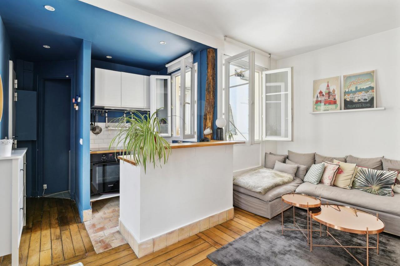Charming Duplex In Privatestreet, Citycenter Paris Exteriör bild